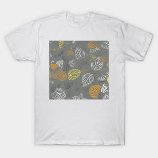 Autumn, Leaves Pattern 5 T-Shirt